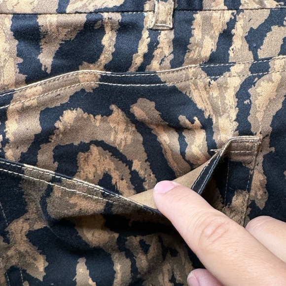 🌻 Chaps by Ralph Lauren Women's size 10 Animal Print Skirt - Picture 6 of 7